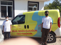 Taraklı'da 87 Öğrenci EBA Mobil Destek Aracından Faydalanacak