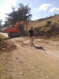 ​Avdan Mahallesi yolunda Yol Genişletme ve Asfalt Çalışmaları Başladı