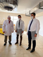 Kaymakam Özgür Kaya İstihdam sağlayan işletmeleri Gezdi