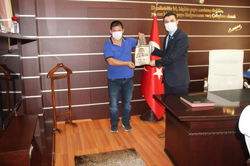 Hamamözü Kaymakamı Okan Dağlı Taraklı’dan Misafirlerini ağırladı