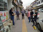 Kaymakam Özgür Kaya Covid-19 Denetimlerine Katıldı