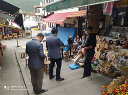 Kaymakam Özgür Kaya Covid-19 Denetimlerine Katıldı