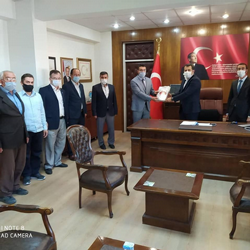 Din Görevlilerinden Taraklı Kaymakamı ve Belediye Başkanı’na Ziyaret