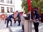 TARAKLI’DA 29 EKİM CUMHURİYET BAYRAMI ÇELENK SUNMA TÖRENİ: