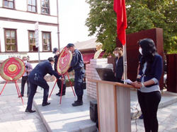 TARAKLI’DA 29 EKİM CUMHURİYET BAYRAMI ÇELENK SUNMA TÖRENİ: