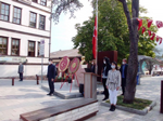 TARAKLI’DA 29 EKİM CUMHURİYET BAYRAMI ÇELENK SUNMA TÖRENİ: