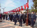 TARAKLI’DA 29 EKİM CUMHURİYET BAYRAMI ÇELENK SUNMA TÖRENİ: