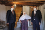 Cumhuriyet ile yaşıt Mukaddes Teyzeye Anlamlı Ziyaret