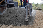 Büyükşehir'den Beton yol çalışması
