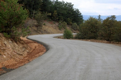 Büyükşehir'den Beton yol çalışması