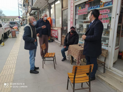 Kaymakam Özgür Kaya’dan ”Dıngıldak Masa” Ziyareti