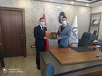 İL MÜFTÜSÜ HASAN BAŞİŞ TARAKLI’YI ZİYARET ETTİ.