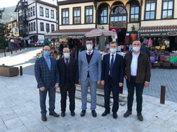 İL MÜFTÜSÜ HASAN BAŞİŞ TARAKLI’YI ZİYARET ETTİ.