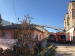 Bacadan çıkan yangın korkuttu