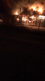 Aksu Mahallesi’nde Tavuk Kümesi Yandı