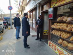 Kaymakam Kaya denetimlere bizzat katılıyor