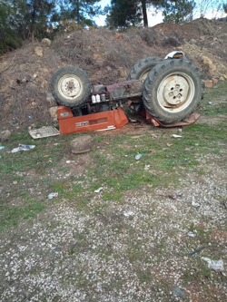 4 Çocuk babası Traktör Kazasında Öldü