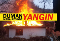 Duman Mahallesi'nde Yangın