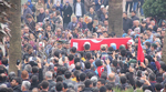 TÜRKİYE ŞEHİTLERİNİ UĞURLADI