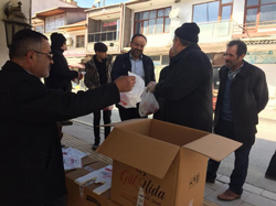SEMERKAND Kandil Simidi Dağıttı