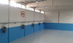Spor Salonunda son rötuşlar.