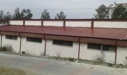 Spor Salonunda son rötuşlar.