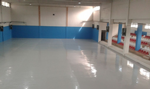 Spor Salonunda son rötuşlar.