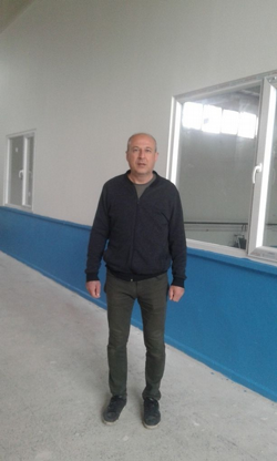 Spor Salonunda son rötuşlar.