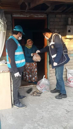Taraklı’da Vefa Sosyal Destek Grubu Görevlileri Seferber oldu