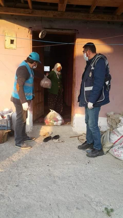 Taraklı’da Vefa Sosyal Destek Grubu Görevlileri Seferber oldu
