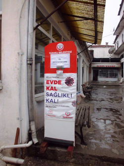 Taraklı Halk Pazarı’n da Korona virüs Salgını Önlemleri Arttırıldı