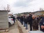 Cenaze namazı Evinin önünde kılındı