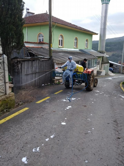 Taraklı’da Kemaller Mahallesi’nde Corona Tedbirleri