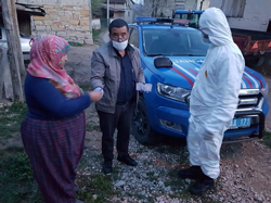 Yaşlıların Maaşları Evlerine Götürülüyor