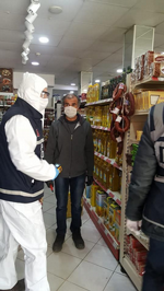 Polis kapı kapı dolaşıp ateş ölçtü