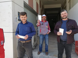Taraklı Vefa Sosyal Destek Grubu Maske Dağıttı