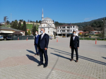23 Nisan Çelenk Sunma Töreni yapıldı
