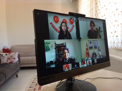 Vali Nayır ile Telekonferansla 23 Nisan’ı kutladı