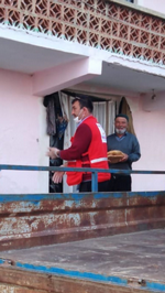 KIZILAY’IN TARAKLI’DA PİDE İKRAMI