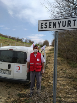KIZILAY TARAKLI TEMSİLCİLİĞİ CANSİPERANE ÇALIŞYOR