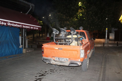 Belediye İlaçlama Yapıyor
