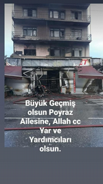 Poyraz Ailesi’ne Geçmiş Olsun…