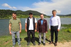 Vali Çetin Oktay Kaldırım, ilk görev gününde Tarakl'yı ziyaret etti.