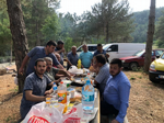 Orta Çarşı Esnafı Mangal Yaptı.