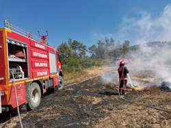 Taraklı'da Anız Yangını