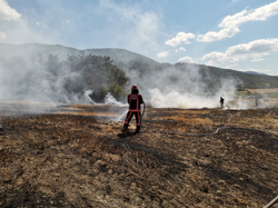 Taraklı'da Anız Yangını