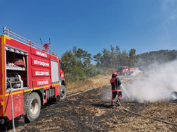 Taraklı'da Anız Yangını