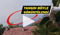 Yangın Çevre Mahallelerden Görüntülendi