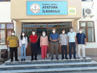 Korkmaz Okulları Ziyaret Etti