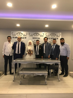Derya ve Yusuf dünya evine girdi